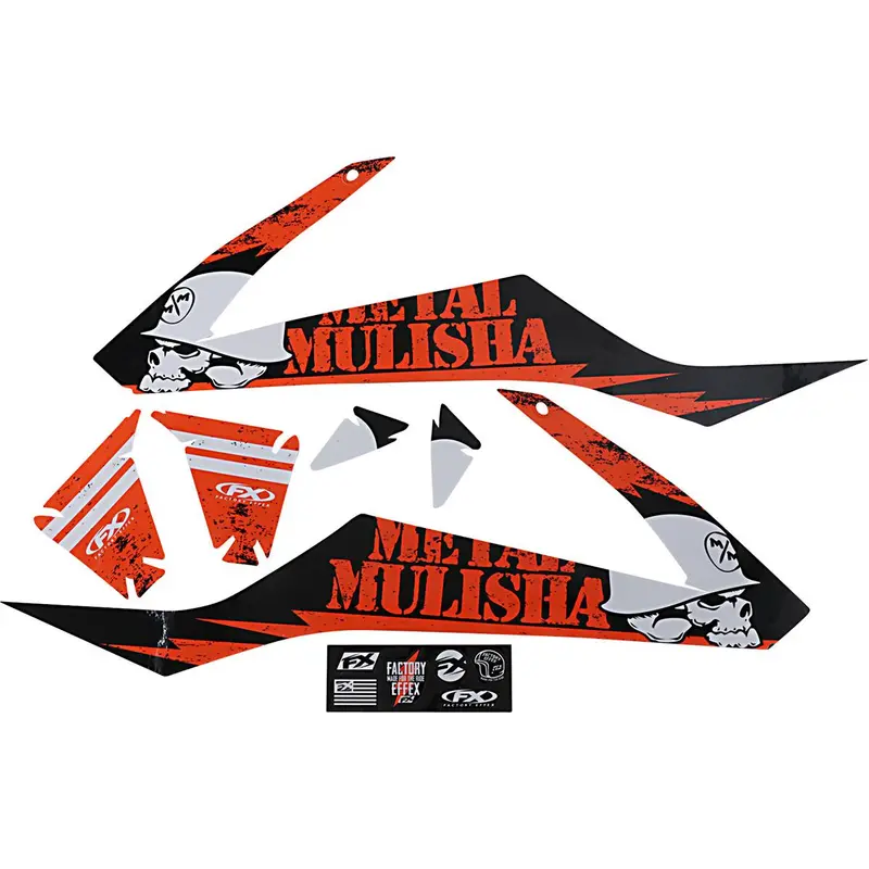 Metal Mulisha Shroud/Airbox Graphic Kit Sx250f-450F#23-11530 1