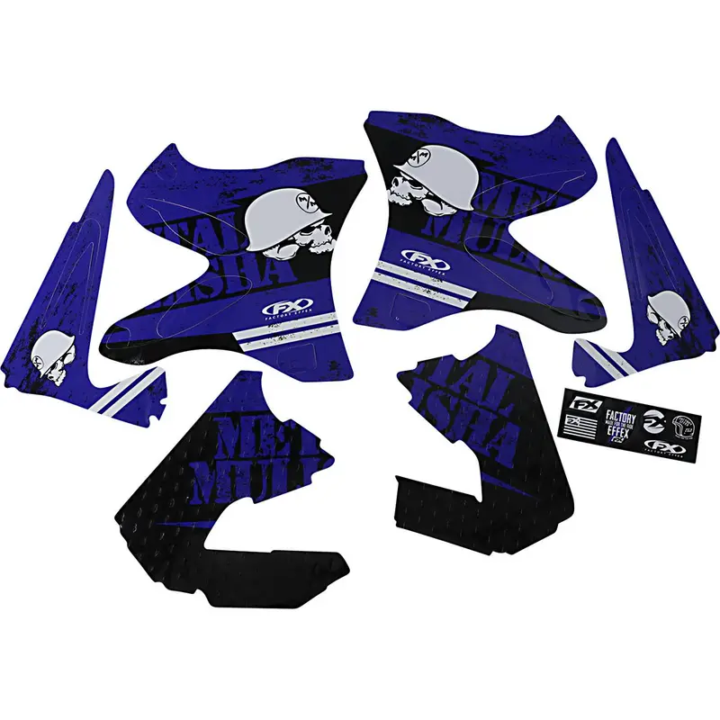 Metal Mulisha Shroud/Airbox Graphic Kit Yamaha Yz125/250 02-14#23-11220 1