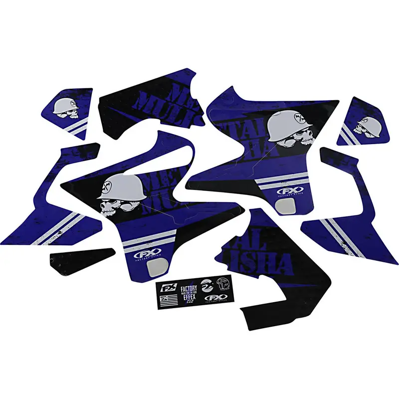Metal Mulisha Shroud/Airbox Graphic Kit Yamaha Yz125/250 15-20#23-11218 1