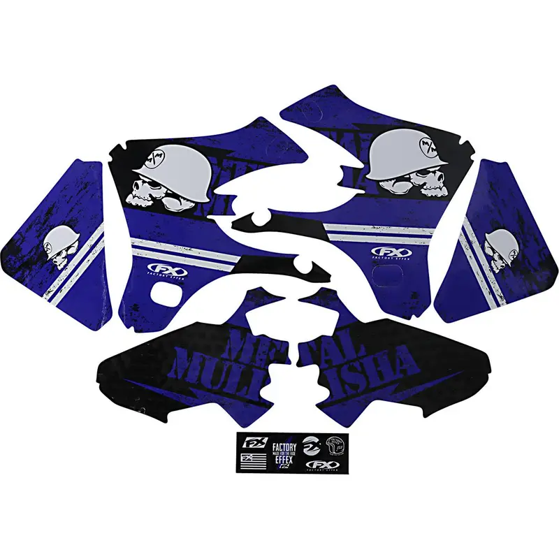 Metal Mulisha Shroud/Airbox Graphic Kit Yamaha Yz250f/450F#23-11222 1