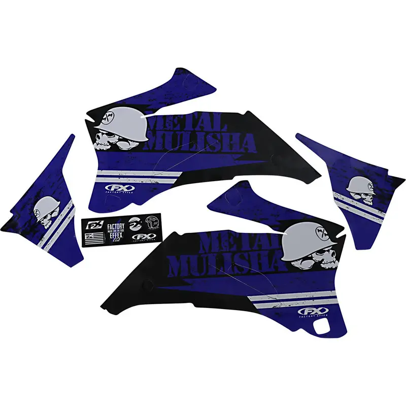 Metal Mulisha Shroud/Airbox Graphic Kit Yamaha Yz250f/450F#23-11224 1