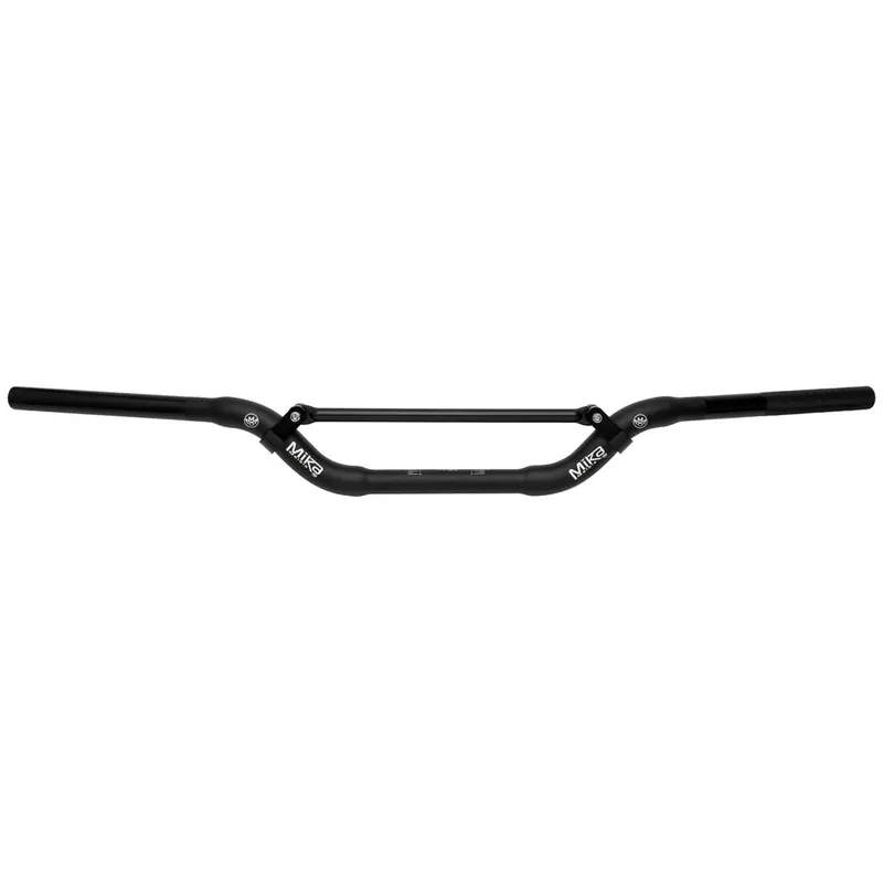 Mika Metals Pro Series Hybrid 7/8" Oversized Handlebars Without Bar Pad Cr Low Bend Black#Mkh-11-Cl 1