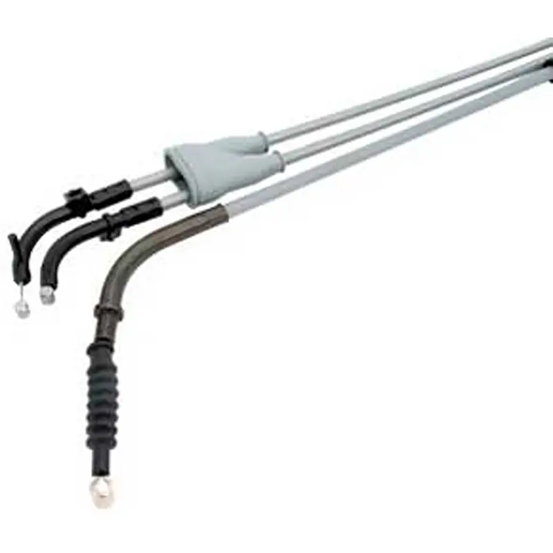 Motion Pro 05-0377 Throttle Push-Pull Set Cable - Black Vinyl #05-0377 1