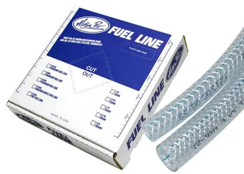 Motion Pro 12-0011 Braided Vinyl Fuel Line 5/16 Id 25 Ft #12-0011 1