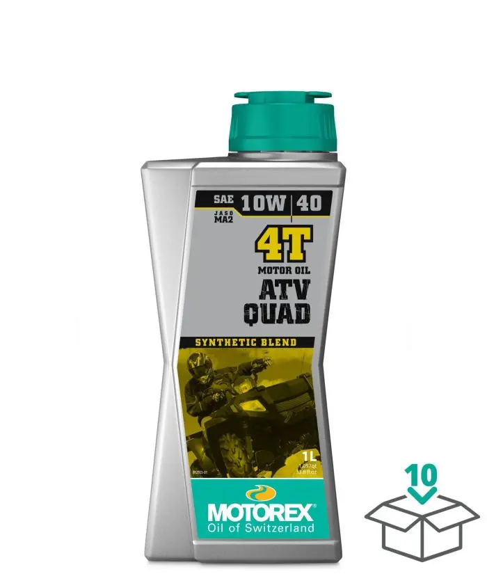 Motorex Atv / Quad 4T 10W40, 1 Liter#308237 1