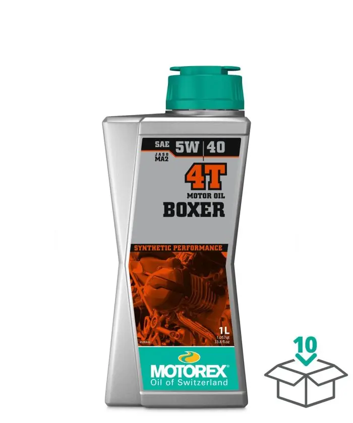 Motorex Boxer 4T Sae 5W40 Jaso Ma2, 1 Liter#308239 1