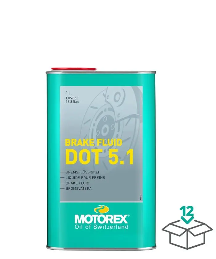 Motorex Brake Fluid Dot 5.1, 1 Liter#303261 1