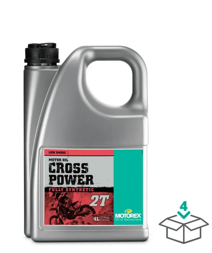 Motorex Cross Power 2T 4 Liter #303359 1