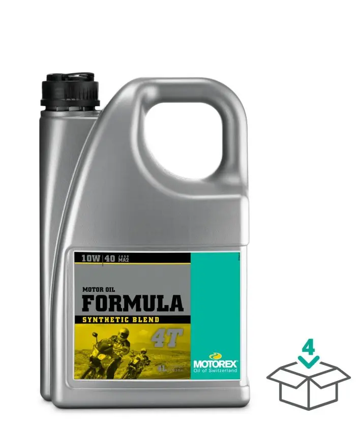 Motorex Formula 4T 10W40 Jaso Ma2, 4 Liter#306189 1