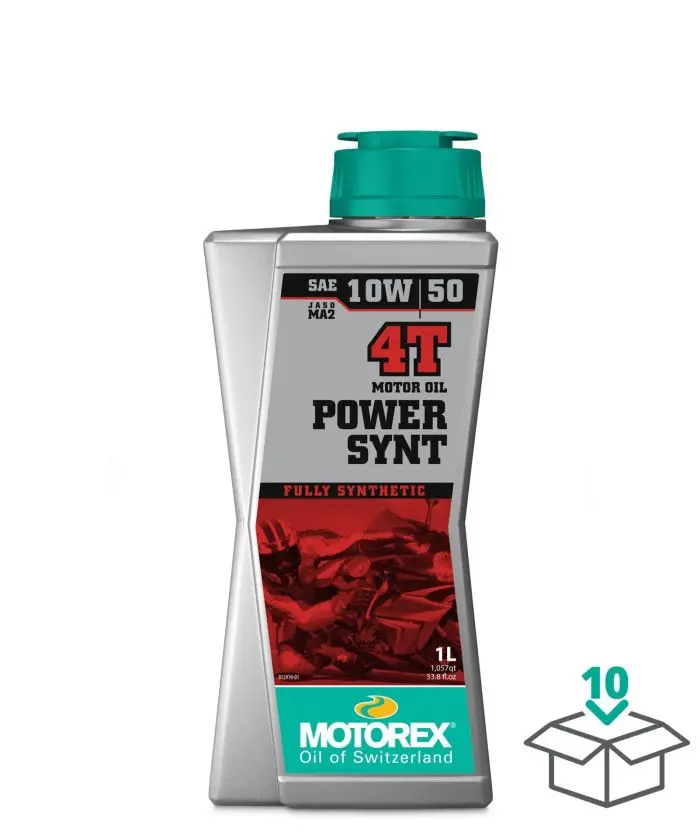 Motorex Power Synt 4T 10W50 Jaso Ma2, 1 Liter#308249 1