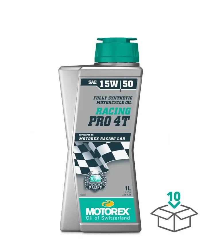 Motorex Racing Pro 4T 15W50, 1 Liter#308256 1