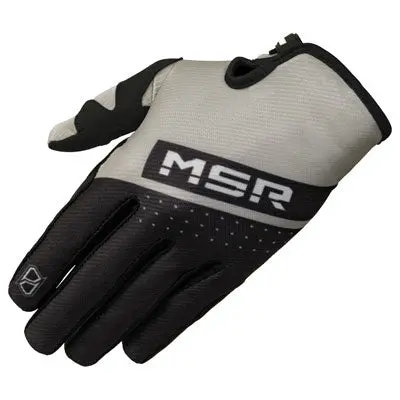 Msr Axxis Range Gloves Large Black/Grey/White#213-670-0003 1