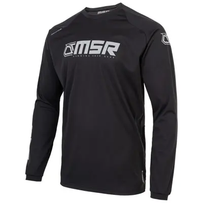 Msr Frost Wind Block Jersey Small Black#216-288-0001 1