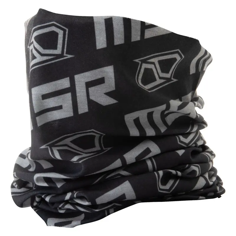 Msr Logo Neck Gaiter Black/Grey One Size Fits All#204-384-0001 1