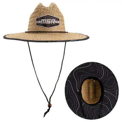 Msr Logo Straw Hat#206-158-0004 1