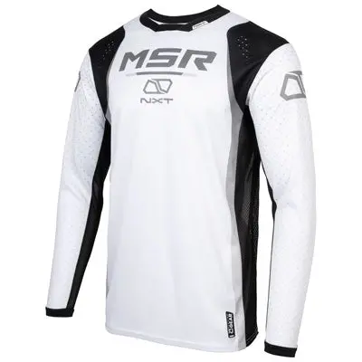 Msr Nxt Grid Jersey Xxx-Large White/Grey#216-182-0012 1