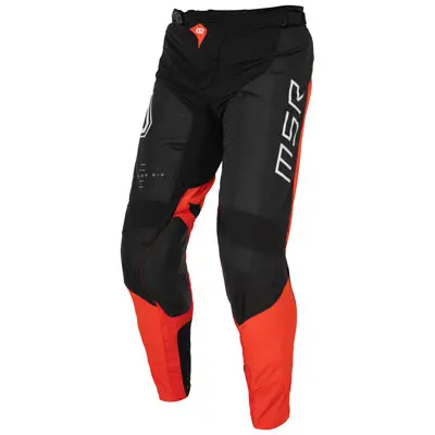 Msr Nxt Grid Pants 34" Black/Red#213-638-0012 1