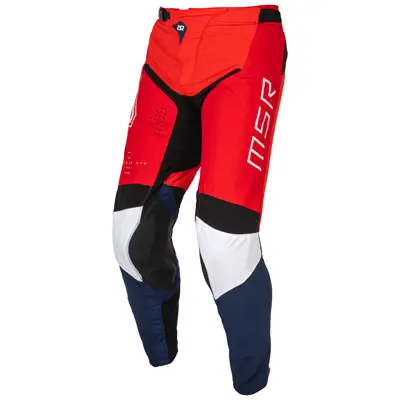 Msr Nxt Grid Pants 36" Red/Blue/White#213-638-0029 1