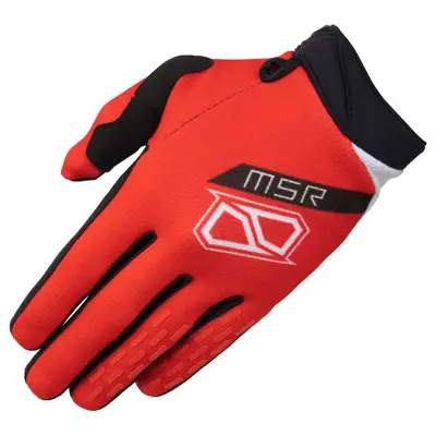 Msr Nxt Preload Gloves Small White/Red/Black#213-640-0011 1