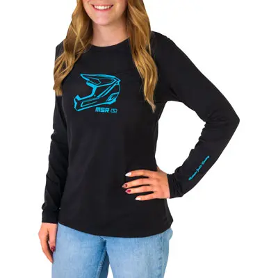Msr Women's Crown Long Sleeve T-Shirt#218528-P 1