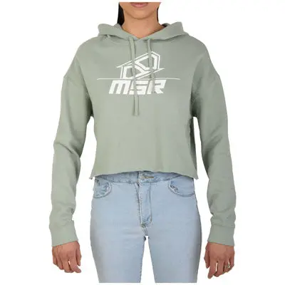 MSR Women’s Emblem Cropped Hoodie – Stylish & Functional Outerwear #213659-P