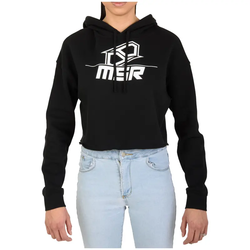 Msr Women's Emblem Cropped Hoodie Xx-Large Black#2136590006 1