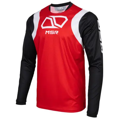 Msr Youth Axxis Range Jersey Small Red#216-172-0017 1