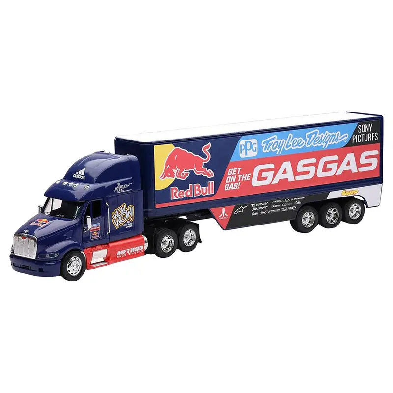 New Ray Die-Cast Red Bull Gasgas Factory Race Team Rig Replica 1:32 Scale#11053 1