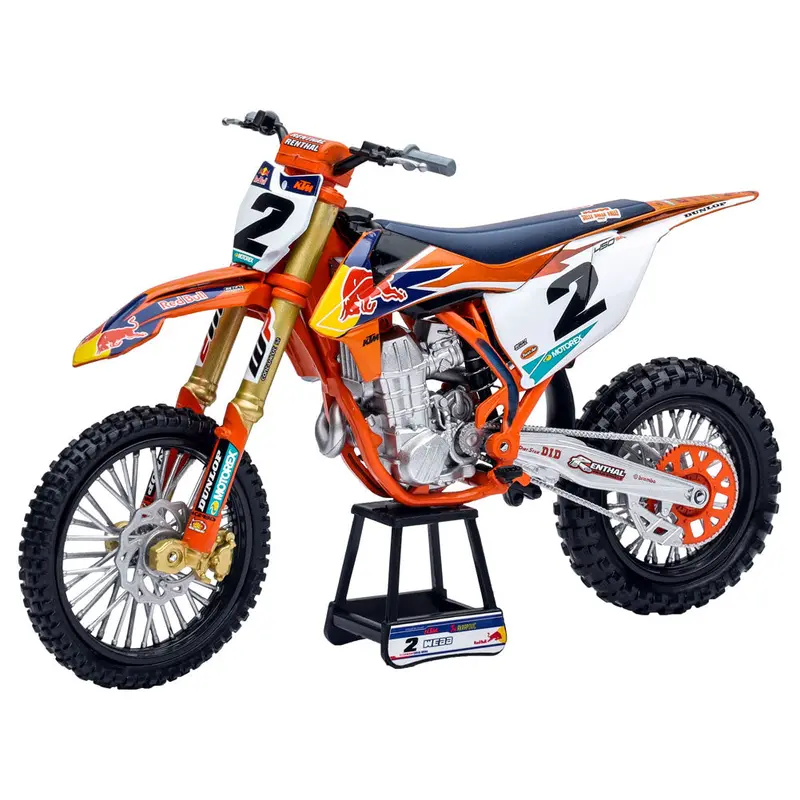 New Ray Die-Cast Red Bull Ktm Cooper Webb #2 Motorcycle Replica 1:12 Scale#58353 1
