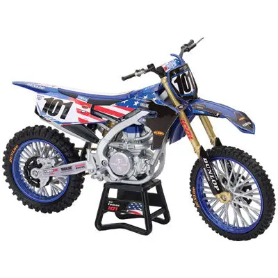 New Ray Die-Cast Yamaha Eli Tomac Mxon Yz450f #101 Motorcycle Replica 1:12 Scale#58423 1