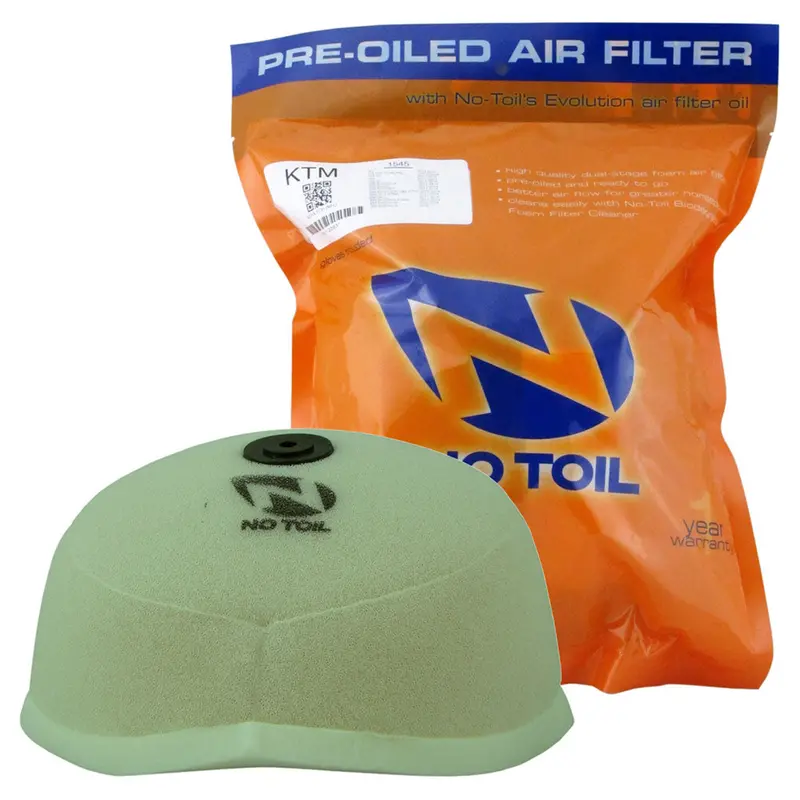 No Toil Pre-Oiled Air Filter #1547 1