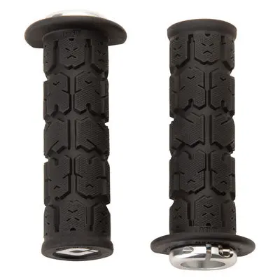 Odi Atv V2.1 Lock-On Grips - Rouge Black/Silver 125Mm (4.9") Length#J33rgb-S 1