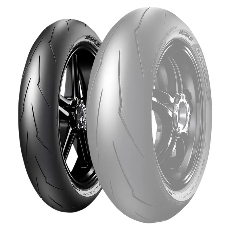 Pirelli Diablo Supercorsa Sp V3 Front Motorcycle Tire 120/70Zr-17 (58W)#2812600 1