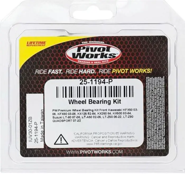 Pivot Works 25-1194-P Wheel Bearing Kit Premium Bearings 2