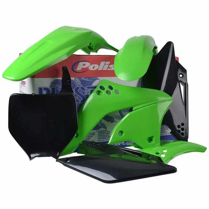Plastic Body Kit Green/Black Kaw #90113 1