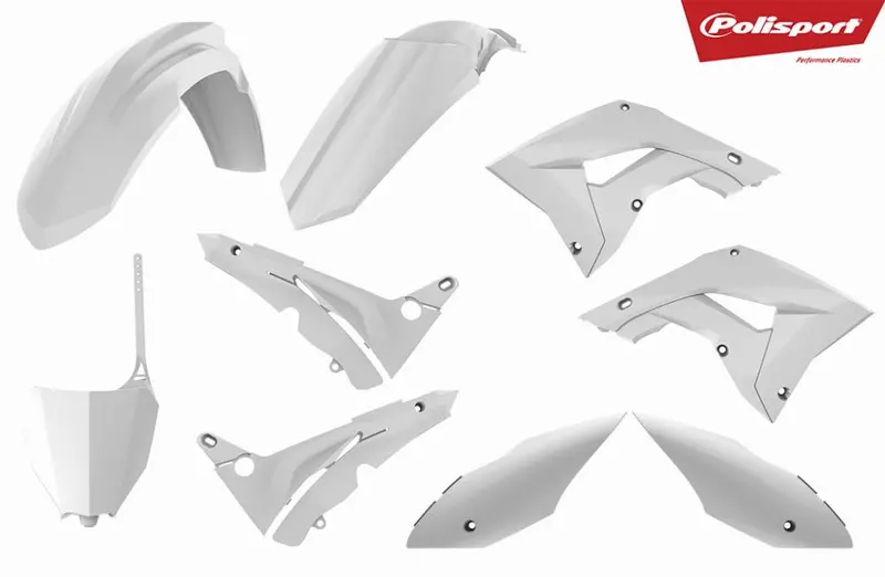 Plastic Body Kit White #90820 1