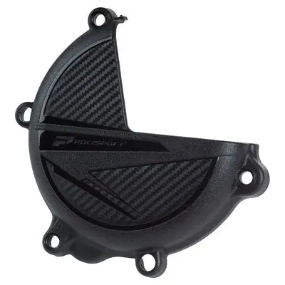 Polisport Clutch Cover Protection Black#8499000001 1