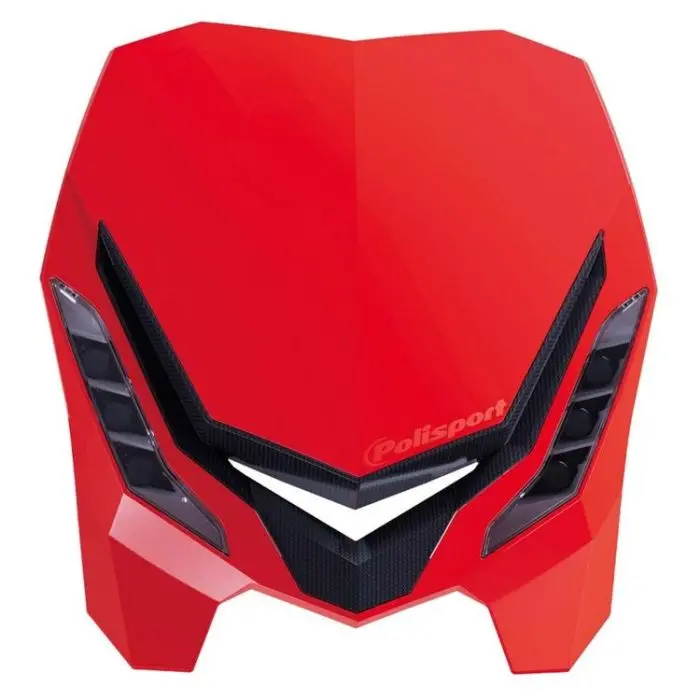 Polisport E-Blaze Headlight Headlights Red /Black#8670800004 1