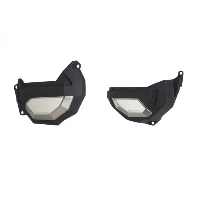 Polisport ,Engine Covers Black #91111 1