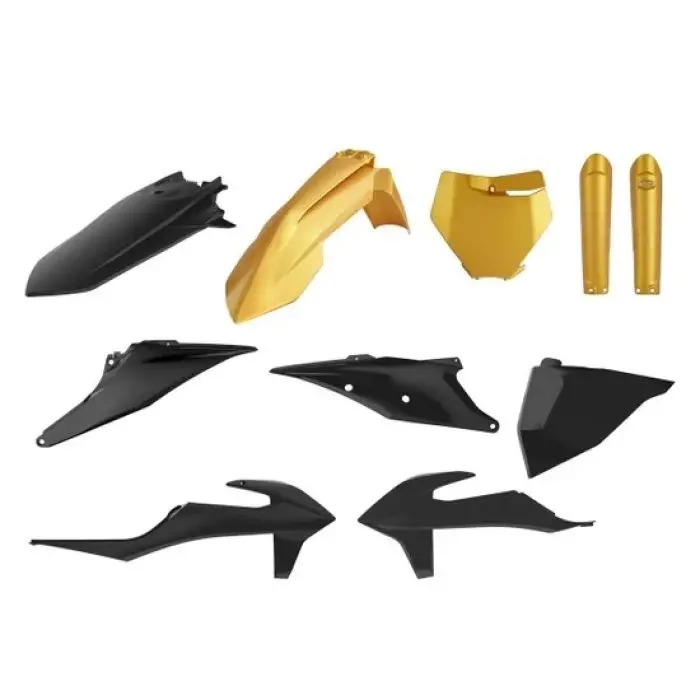 Polisport Full Mx Kit Gold/Black#91052 1