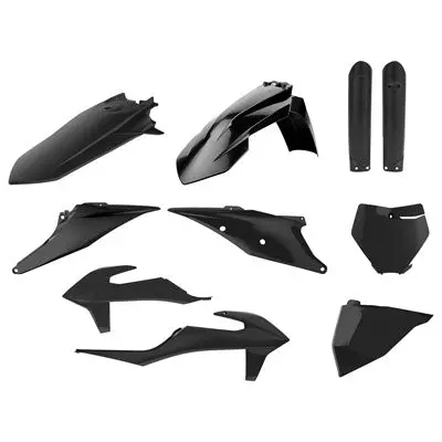 Polisport Full Mx Plastic Kit Black#91014 1