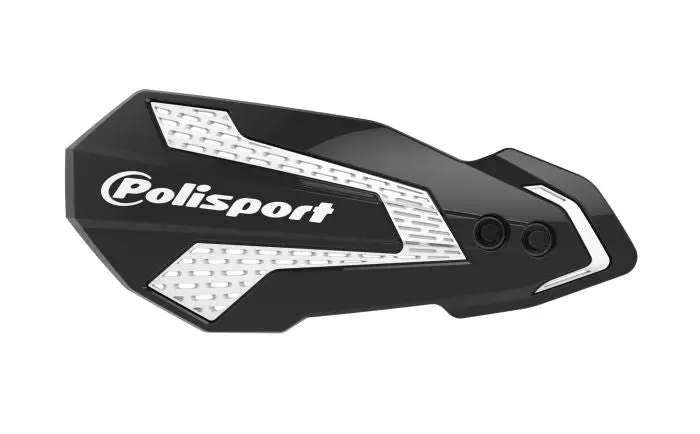 Polisport Handguards,Mx Flow Bl Ack/White#8308200013 1