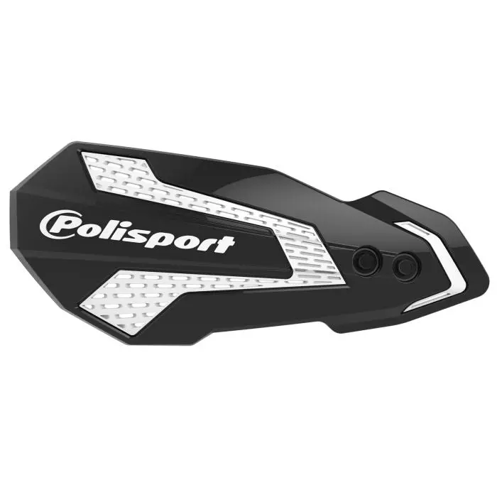 Polisport Handguards,Mx Flow Black/White#8308200009 1
