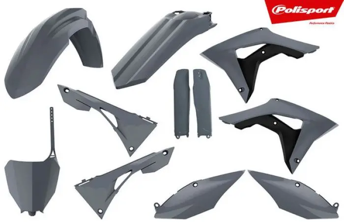 Polisport Mx Complete Kit Honda, Nardo Grey#90827 1