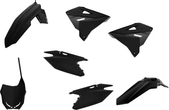 Polisport Mx Complete Kit Restyling Black#90865 1
