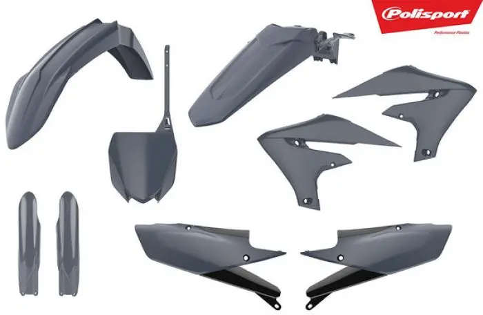 Polisport Mx Complete Kit Yamaha, Nardo Grey#90822 1