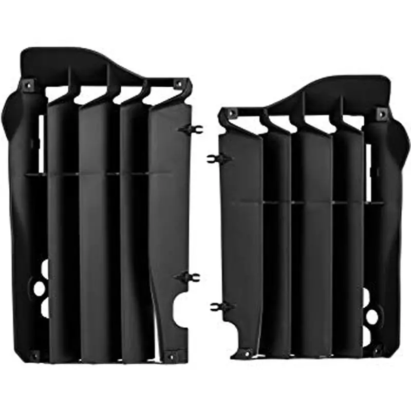 Polisport Radiator Louvers, Kawasaki, Black#8457800001 1
