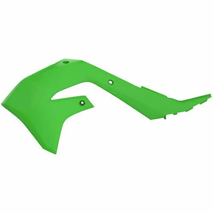 Polisport Radiator Scoops Kawasaki, Green 05#8423400001 1