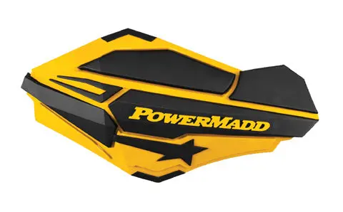 Powermadd 34401 Sentinel Handguard - Yellow/Black #34401 1