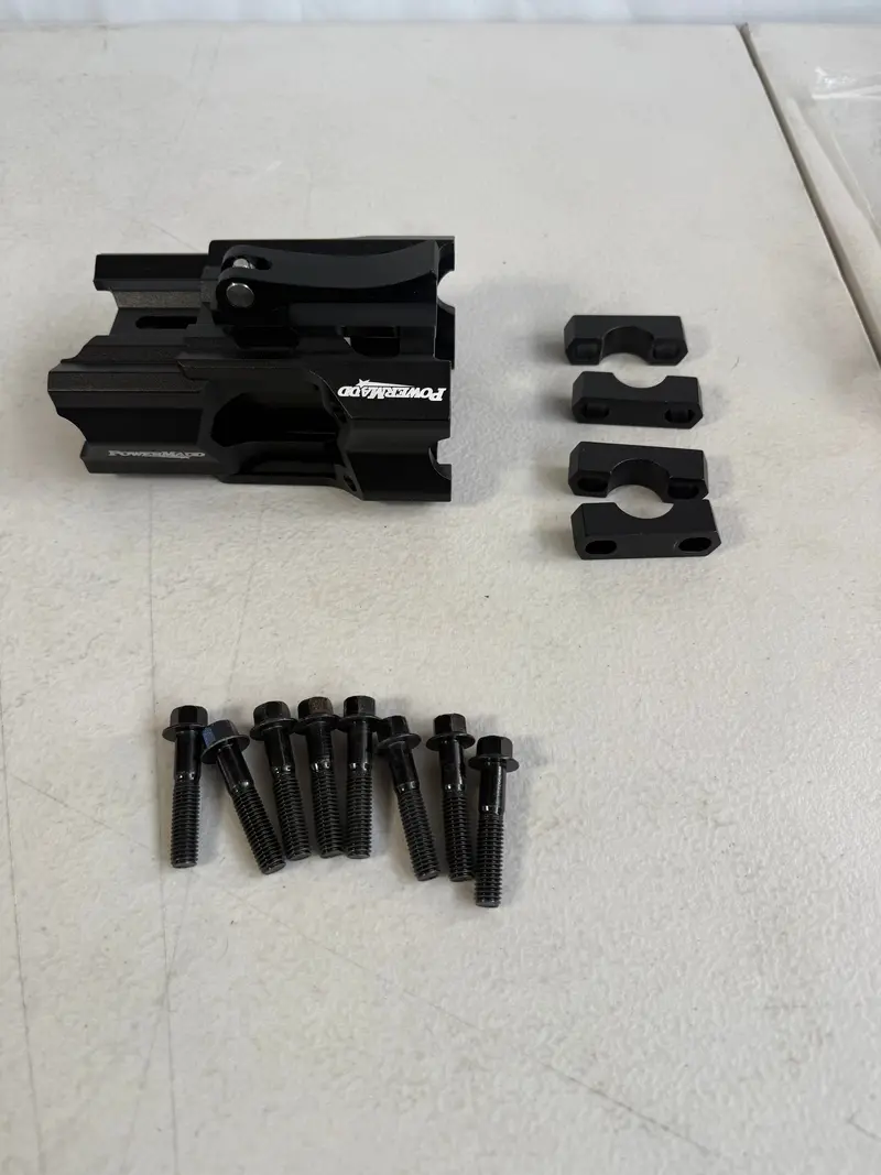 Powermadd 45591 Black 4"-6" Adjustable Pivot Riser#45591 1